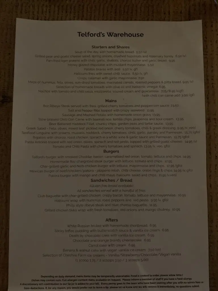 Menu_Telford's Warehouse_Blacon_image_4