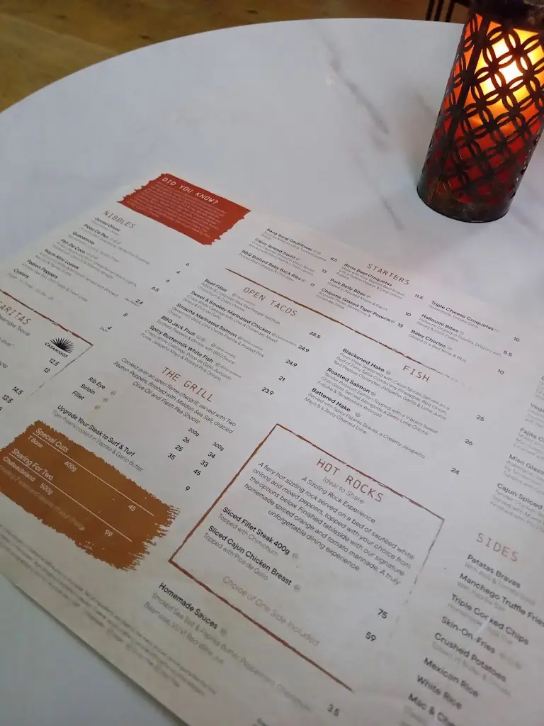 Menu_Six One Six Restaurant & Bar_Blacon_image_1