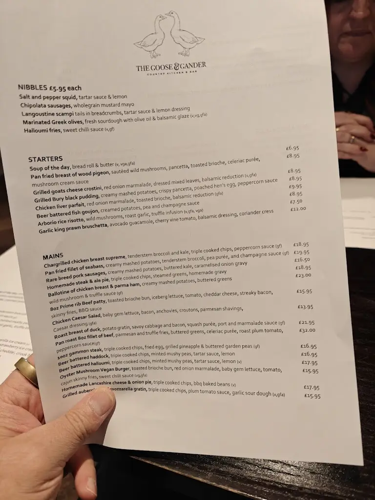 Zander T_The Goose and Gander_Blackrod_review