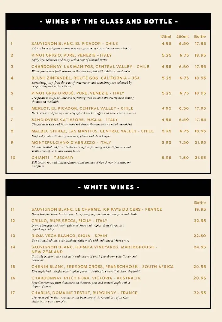 Menu_Ridgeway Arms_Blackrod_image_4