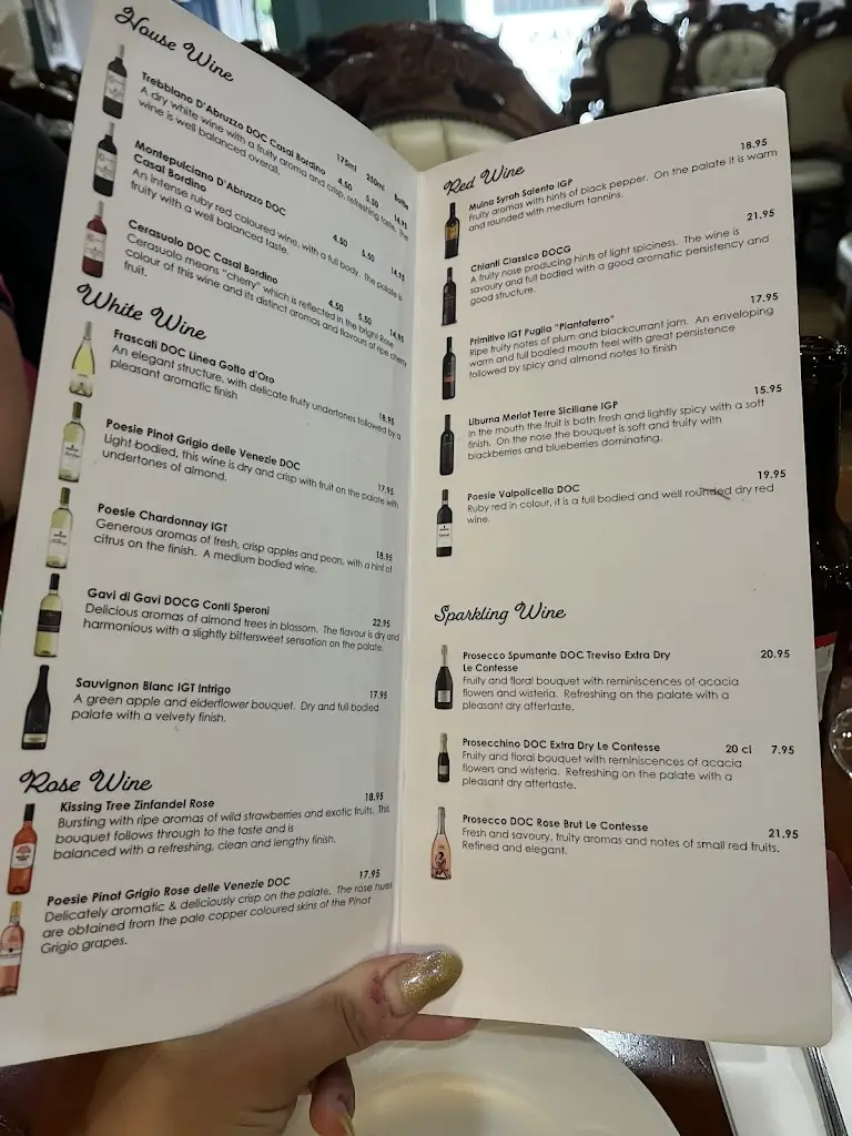 Menu_EMMA’S restaurant_Blaydon-on-Tyne_image_1