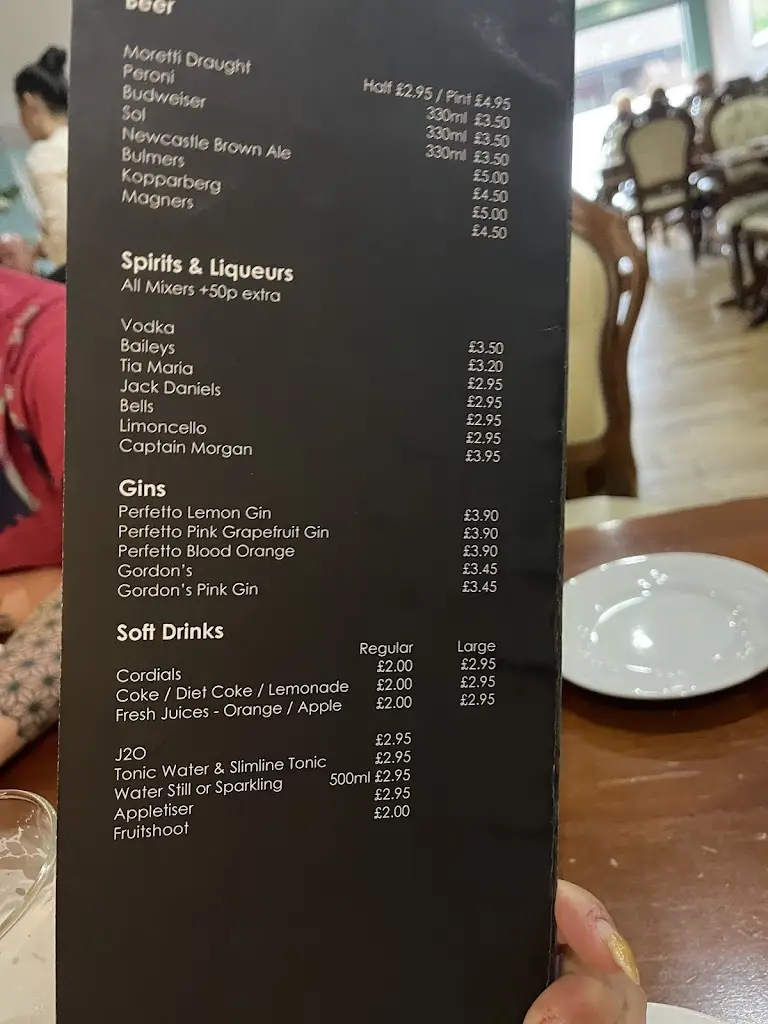 Menu_EMMA’S restaurant_Blaydon-on-Tyne_image_2