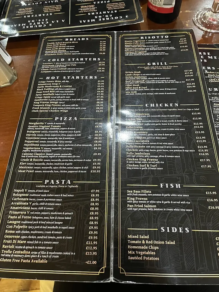 Menu_EMMA’S restaurant_Blaydon-on-Tyne_image_3