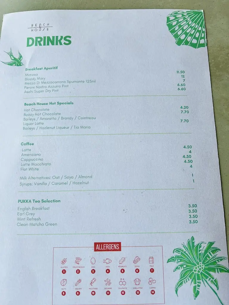 Menu_Beach House Bistro & Bar_Blackpool_image_3