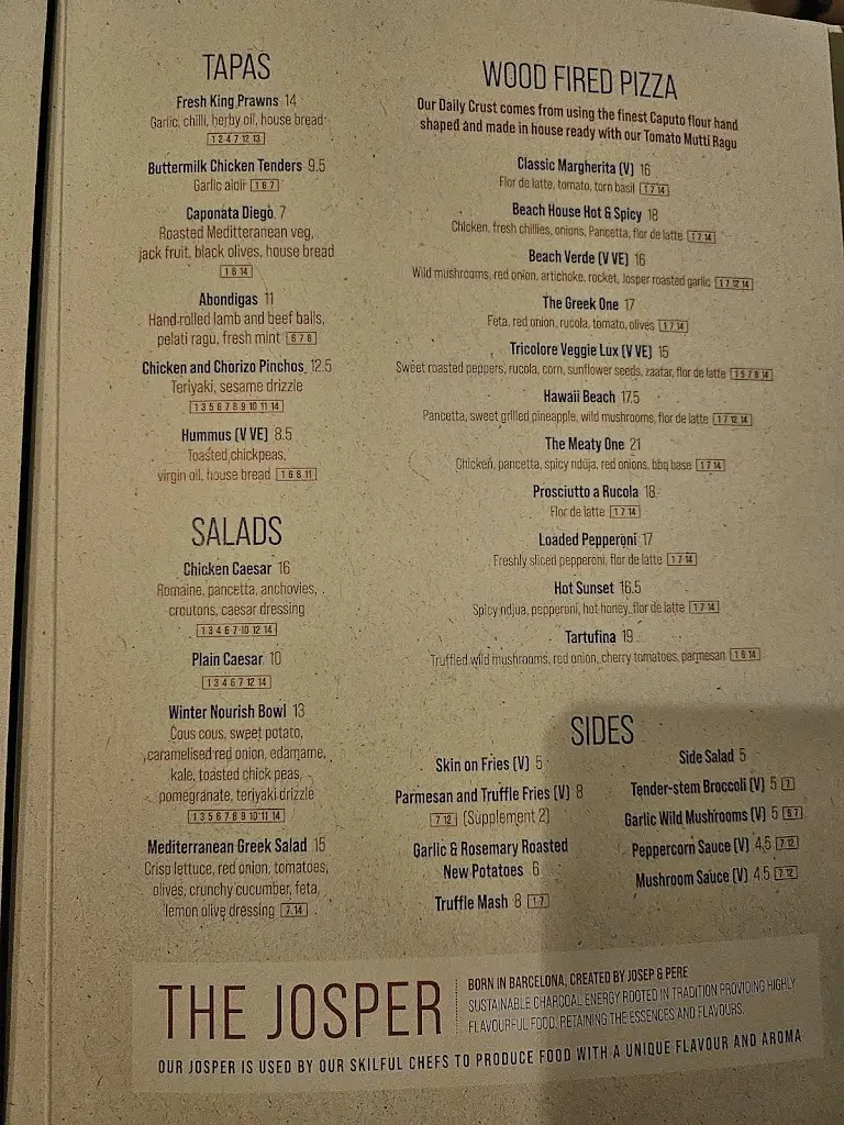 Menu_Beach House Bistro & Bar_Blackpool_image_4