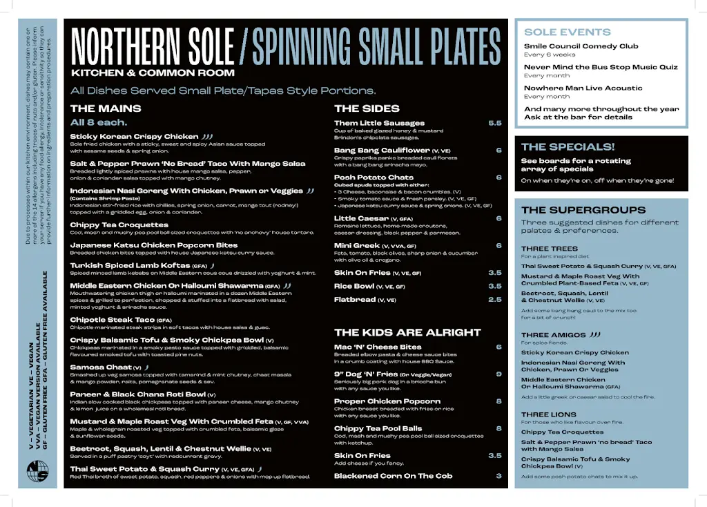 Menu_Northern Sole Cafe_Blackmoorfoot_image_1