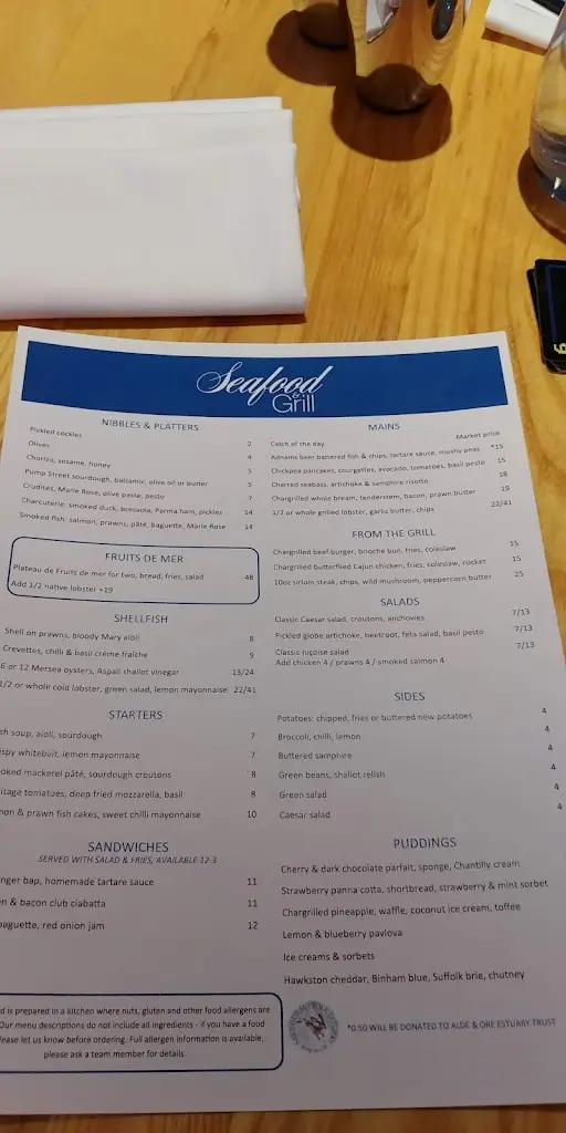 Menu_Seafood & Grill Restaurant at The Brudenell Hotel_Aldeburgh_image_3