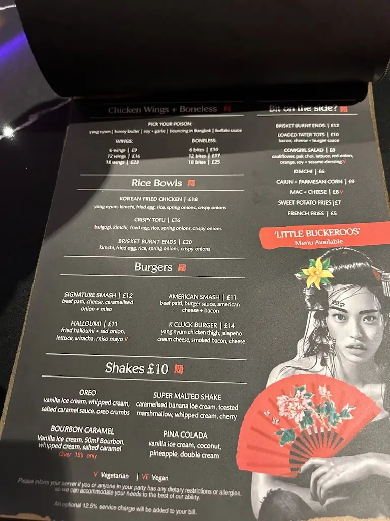 Menu_The Korean Cowgirl at Cave Hotel_Blean_immagine_1