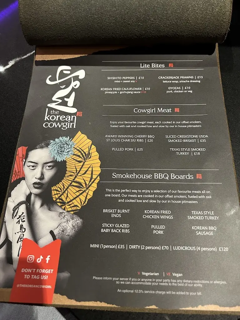 Menu_The Korean Cowgirl at Cave Hotel_Blean_immagine_2