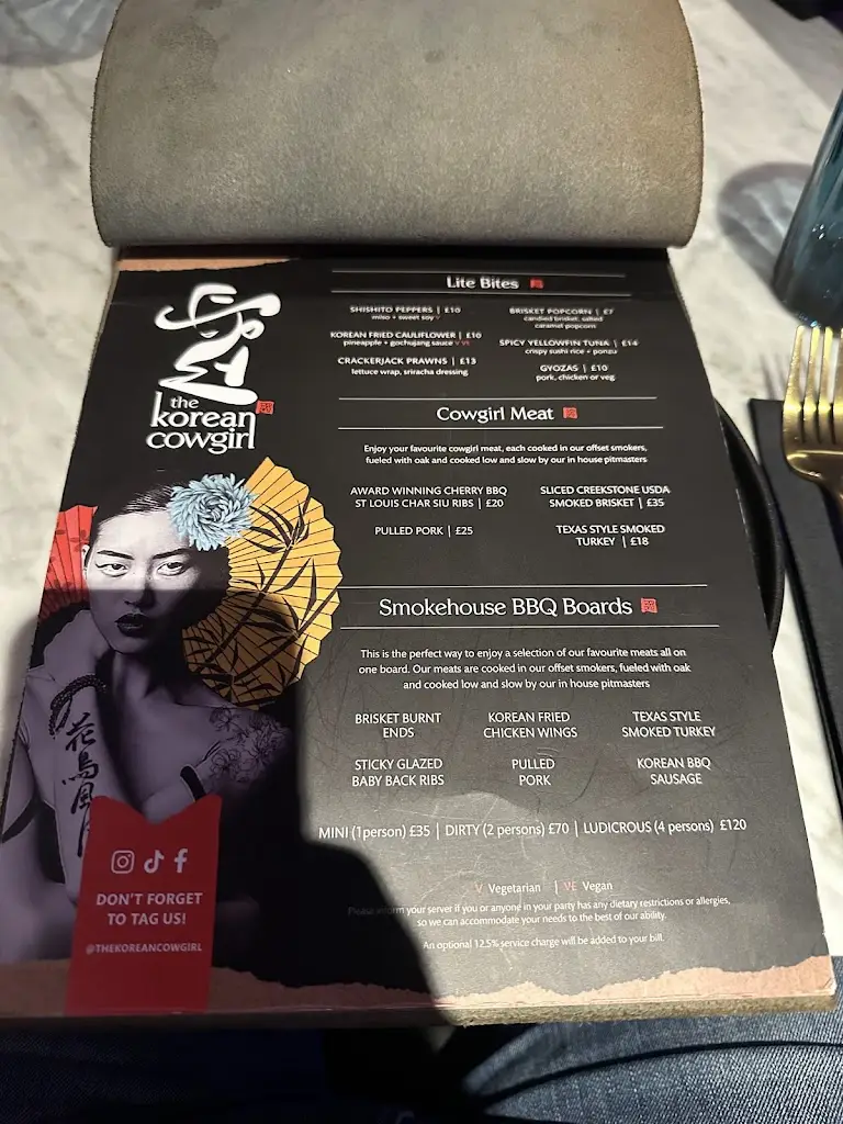 Menu_The Korean Cowgirl at Cave Hotel_Blean_immagine_4