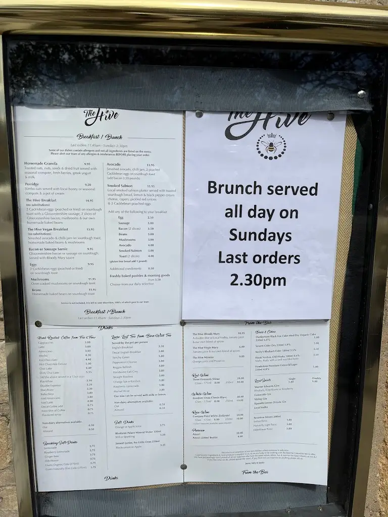Menu_The Hive_Blockley_immagine_1