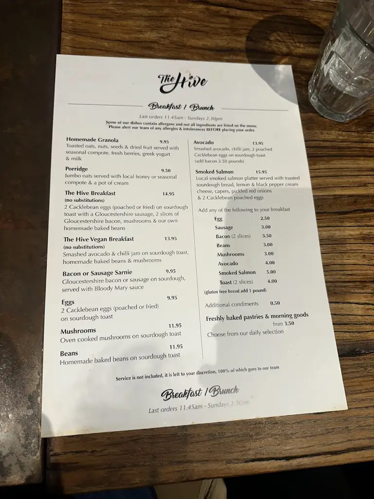 Menu_The Hive_Blockley_immagine_2