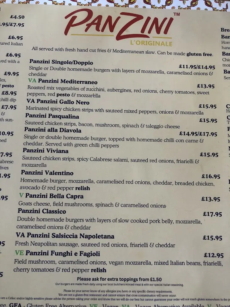Menu_Panzini Restaurant & Bar_Bletchley_image_2