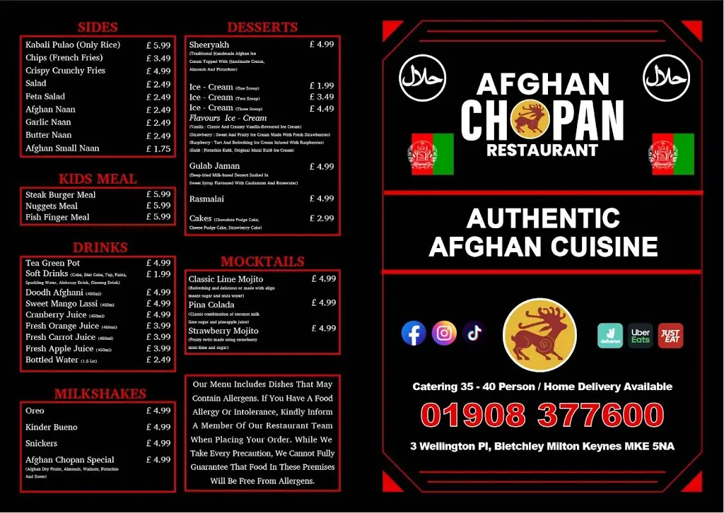 Menu_Afghan Chopan Restaurant_Bletchley_image_2