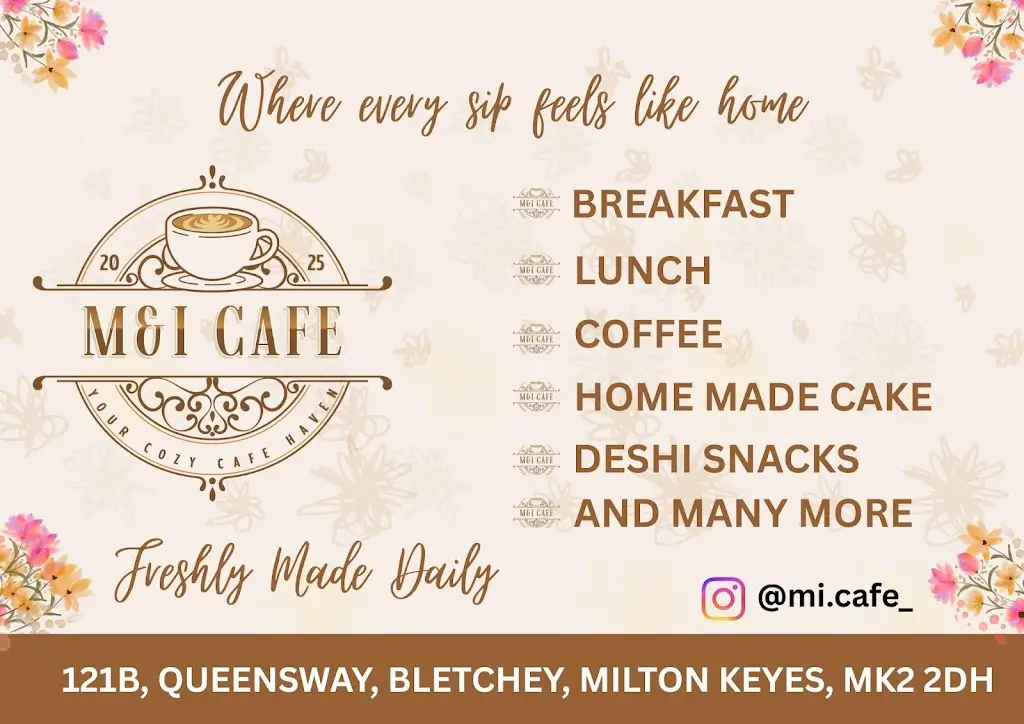 Menu_M&I Cafe - Restaurant & Cafe in Milton Keynes_Bletchley_image_2