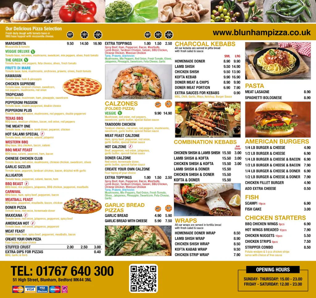 Menu_Blunham Pizza and BBQ_Blunham_image_1
