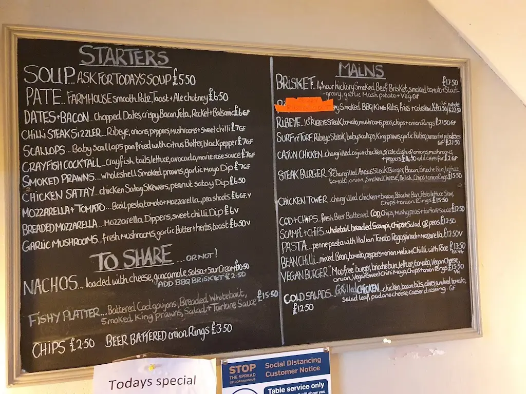 Menu_Mill Inn Aldeburgh pub/B+B_Aldeburgh_immagine_1