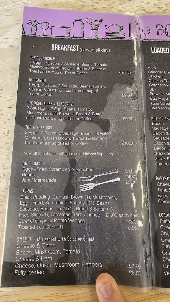 Menu_The Lounge_Bluntisham_image_2