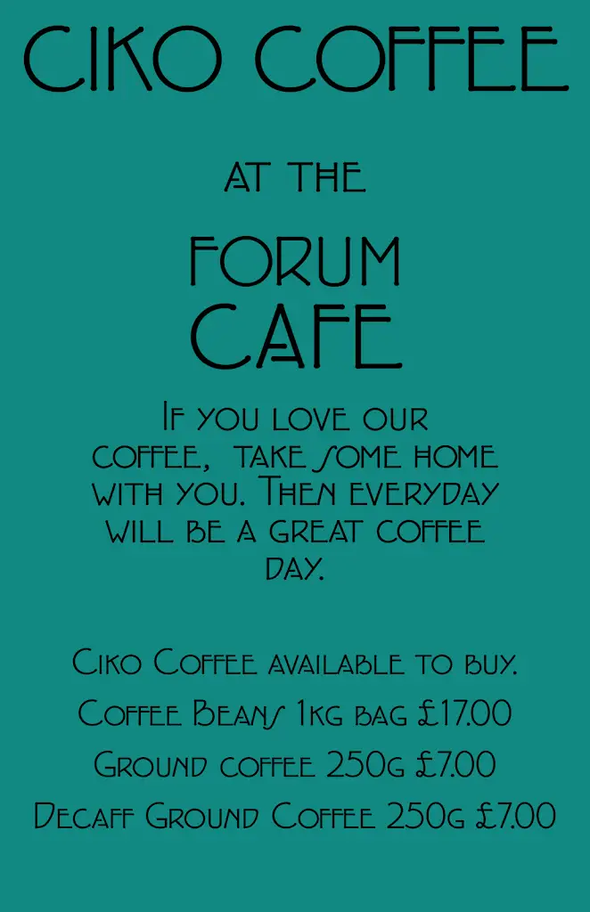Menu_Forum Cafe_Blandford Forum_immagine_1