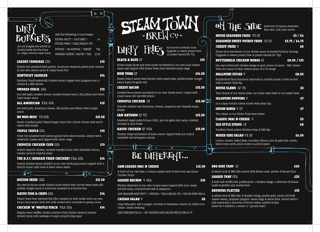 Menu_Steam Town Brew Co._Bishopstoke_image_1