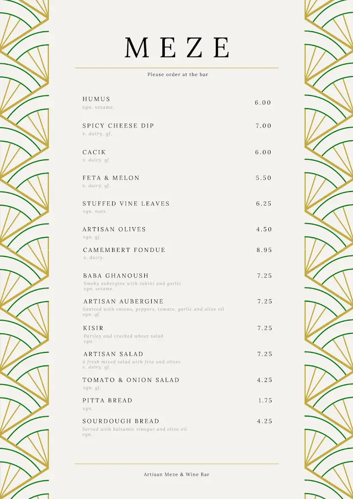 Menu_Artisan Meze & Wine Bar_Bishopstoke_image_1