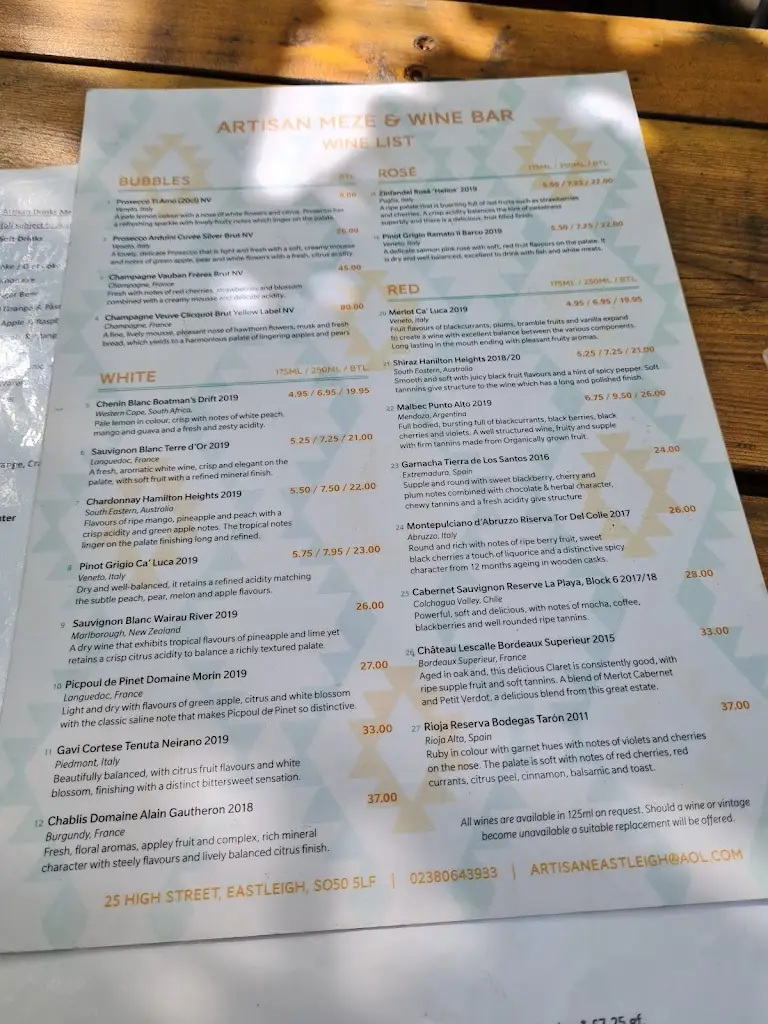 Menu_Artisan Meze & Wine Bar_Bishopstoke_image_3