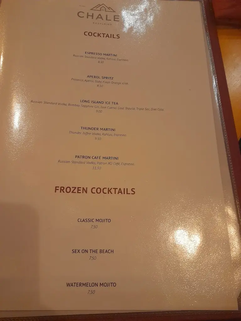 Menü_The Chalet Sizzler_Bishopstoke_Bild_3