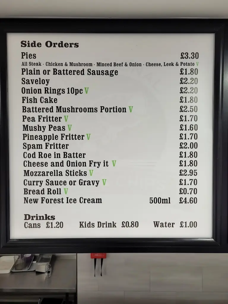 Menu_Vic’s Fish Bar_Bishopstoke_image_4