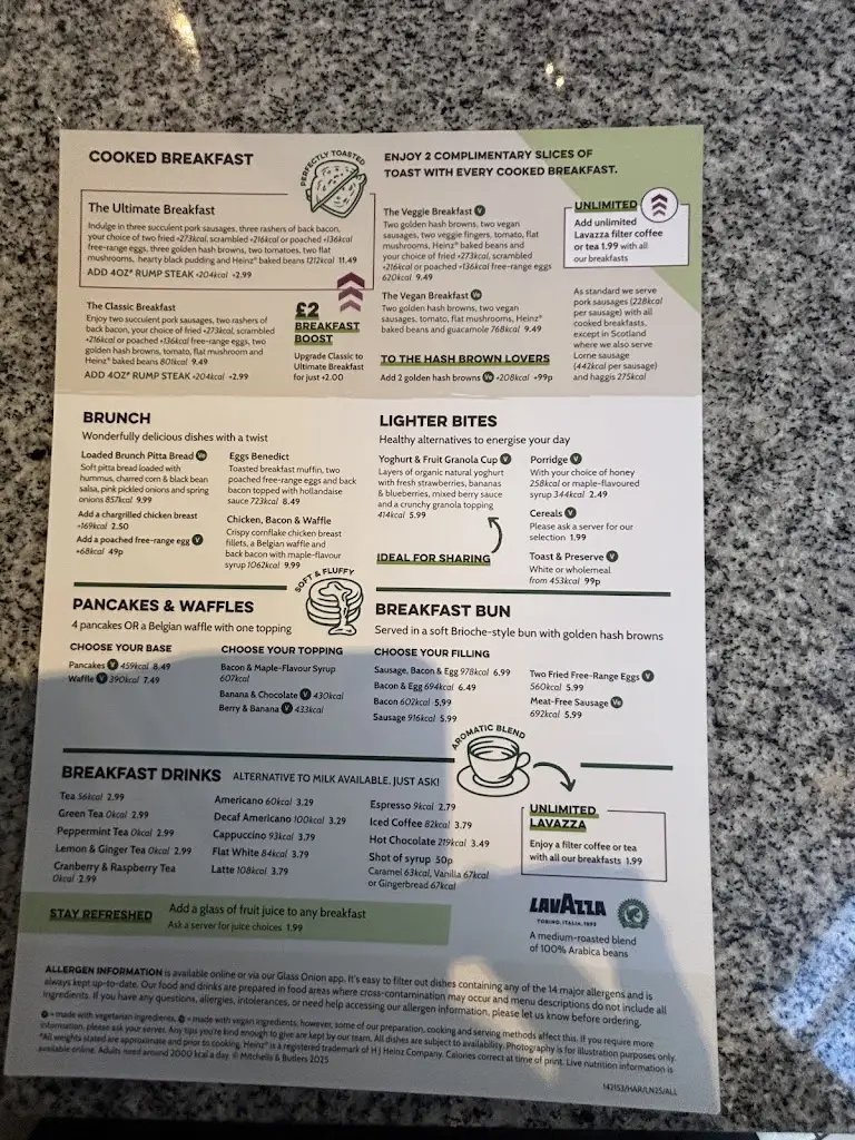 Menu_Harvester Swan Centre Eastleigh_Bishopstoke_image_1