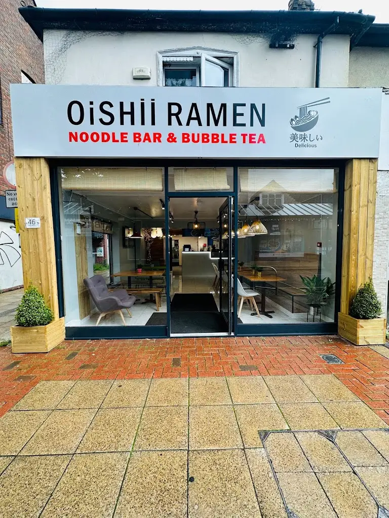 Oishii Ramen & Bubble Tea restaurant in Bishopstoke