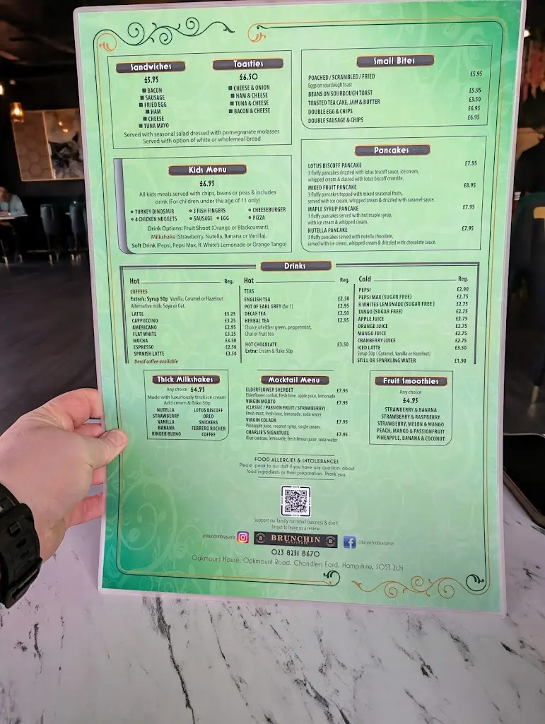 Menu_Brunchin Brasserie_Bishopstoke_image_3