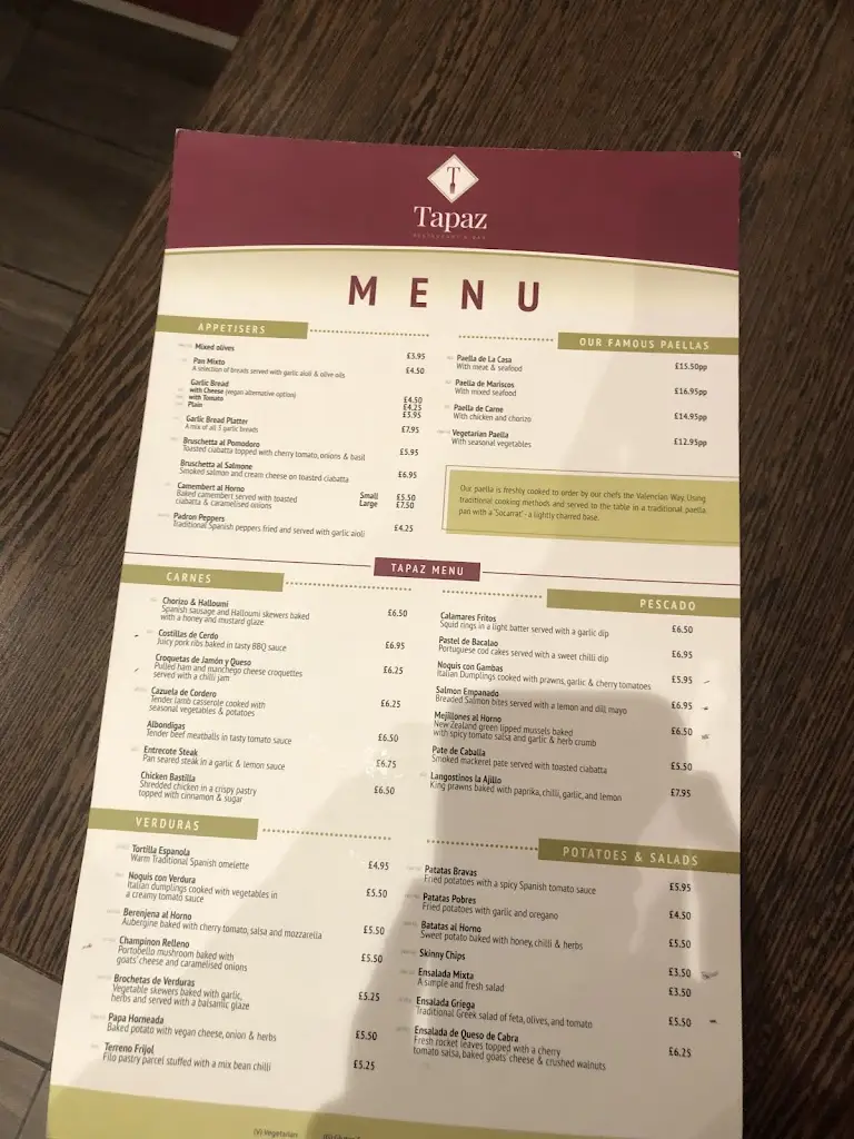 Menu_Tapaz Restaurant & Bar_Bolton_image_3