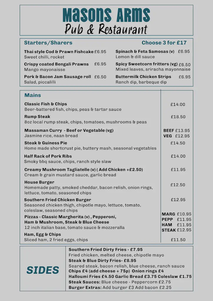 Menu_Masons Arms Bodmin_Bodmin_image_3
