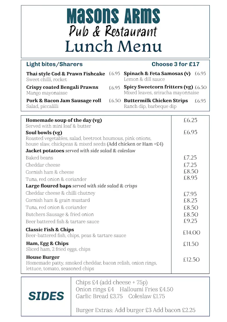 Menu_Masons Arms Bodmin_Bodmin_image_4