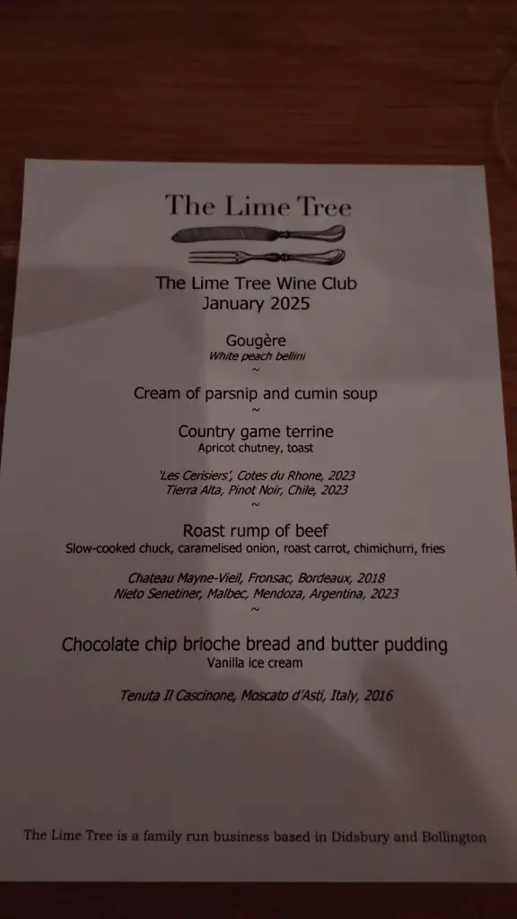 Menu_The Lime Tree Restaurant and Wine Bar_Bollington_image_2