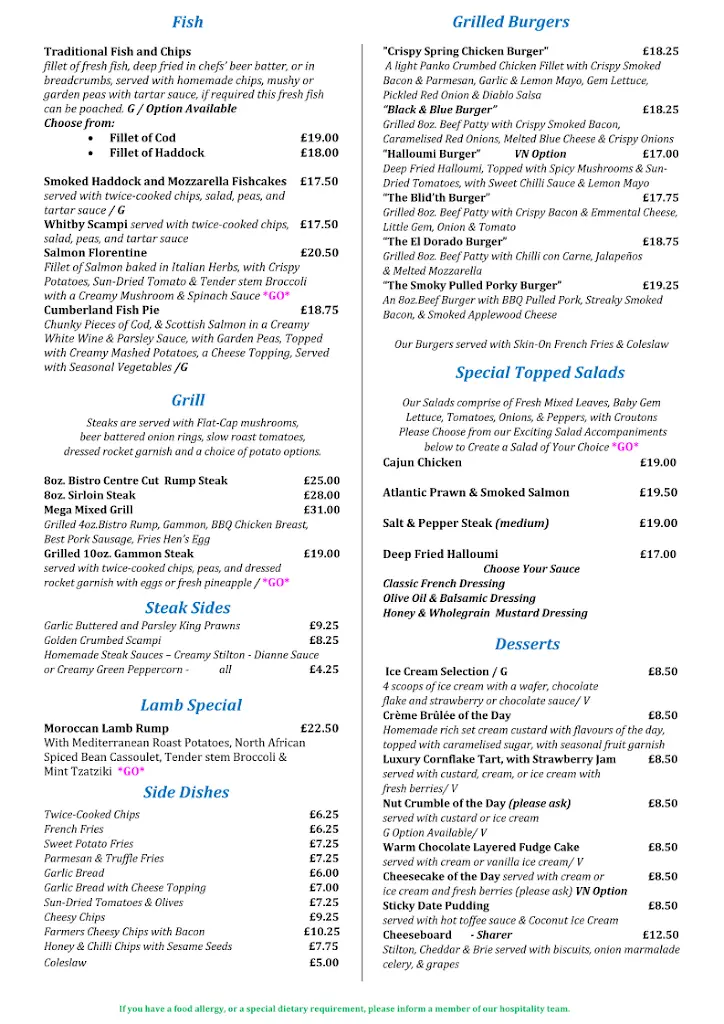 Menu_Fox & Hounds_Blidworth_image_2