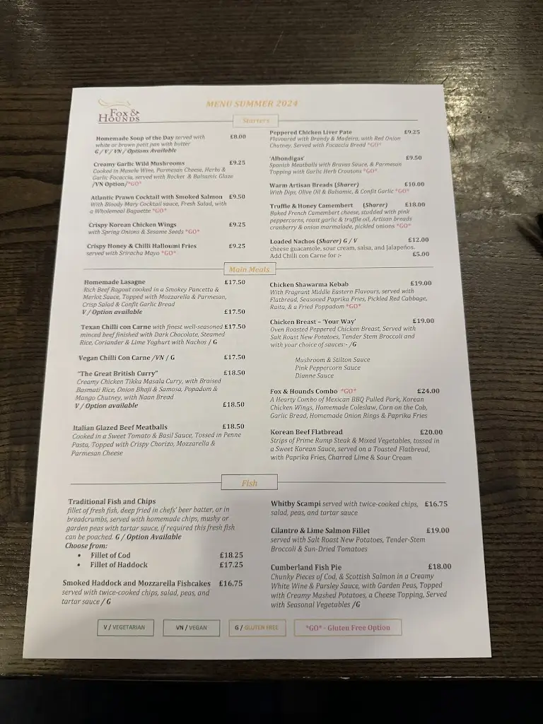 Menu_Fox & Hounds_Blidworth_image_3