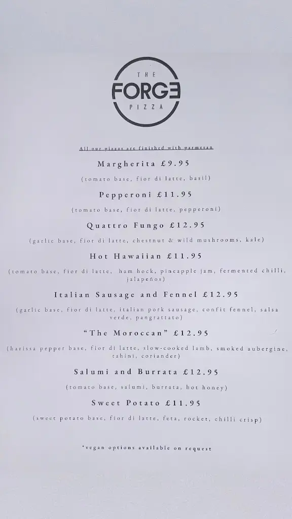 Menu_The Forge Pizza_Blidworth_image_1