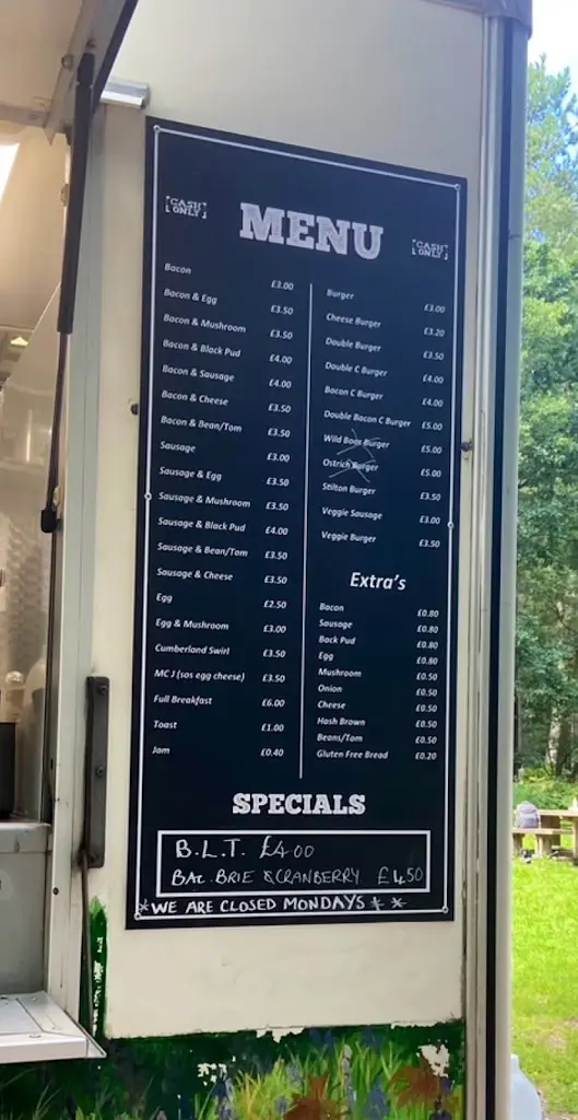 Menu_Bildworth Woods Food Van_Blidworth_image_1