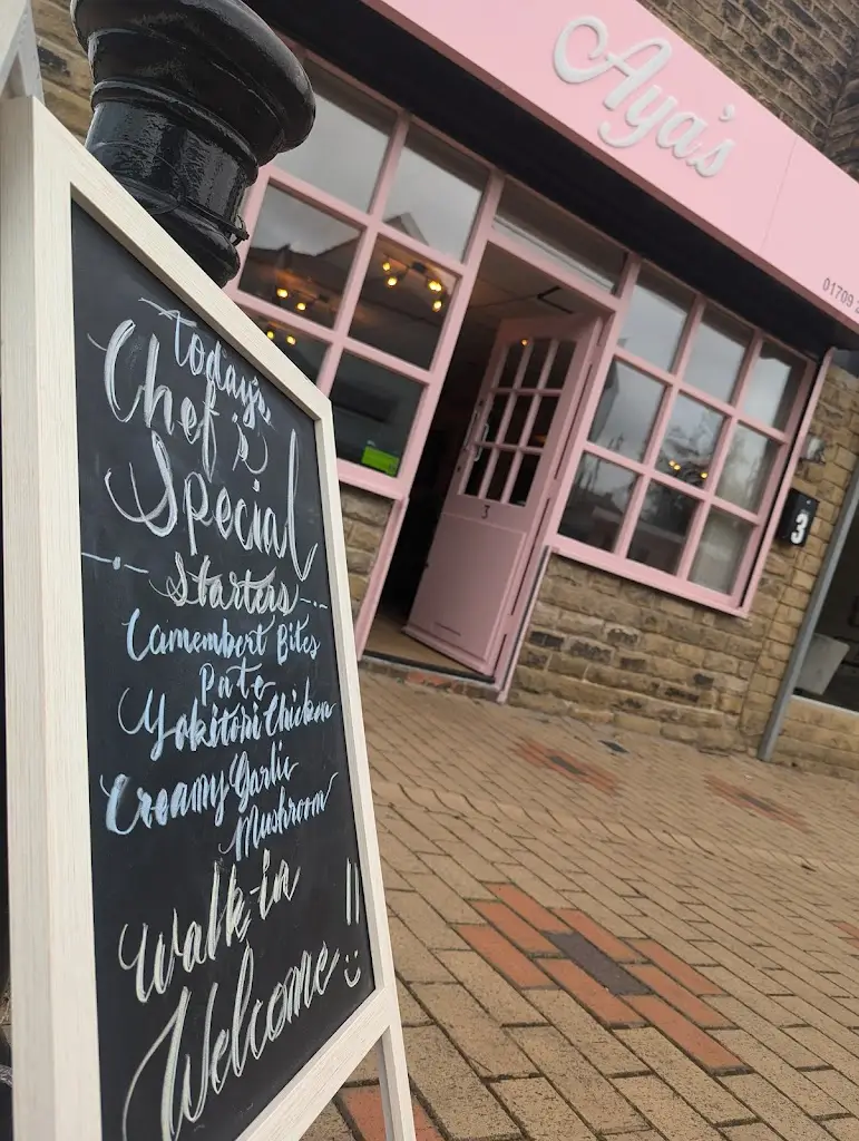 Menu_Aya's wine and dine_Bolton upon Dearne_image_2