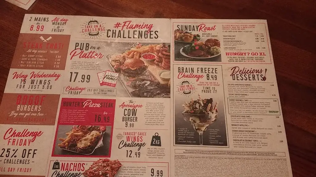 Menu_The Glasshouse_Bolton upon Dearne_image_2