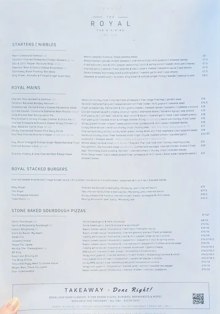 Menu_Royal Hotel_Bolton le Sands_image_1