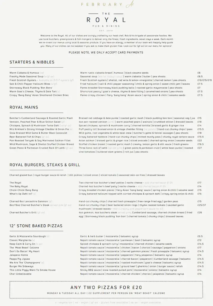 Menu_Royal Hotel_Bolton le Sands_image_4