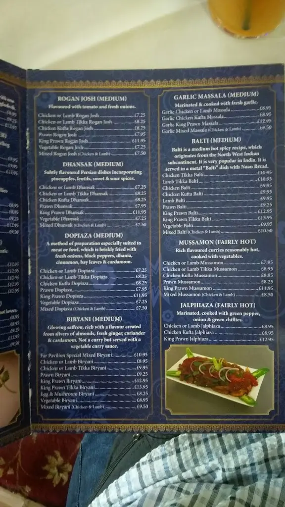 Menu_Far Pavilion_Bolton le Sands_image_1