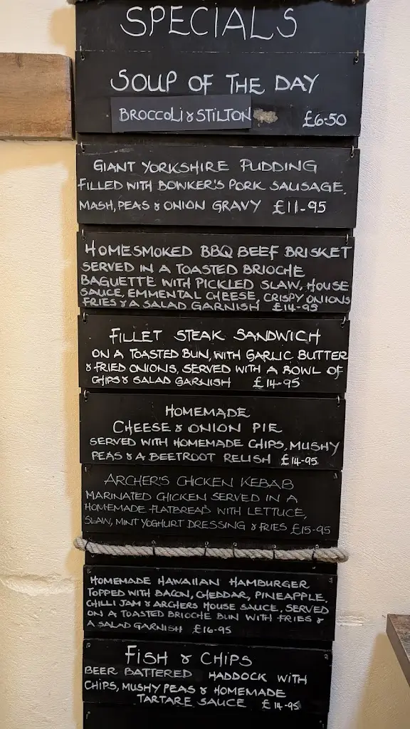 Menu_Archers Cafe Red Bank Farm_Bolton le Sands_image_1