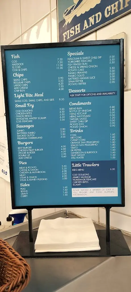 Menu_Packet Bridge Fish & Chips_Bolton le Sands_image_1