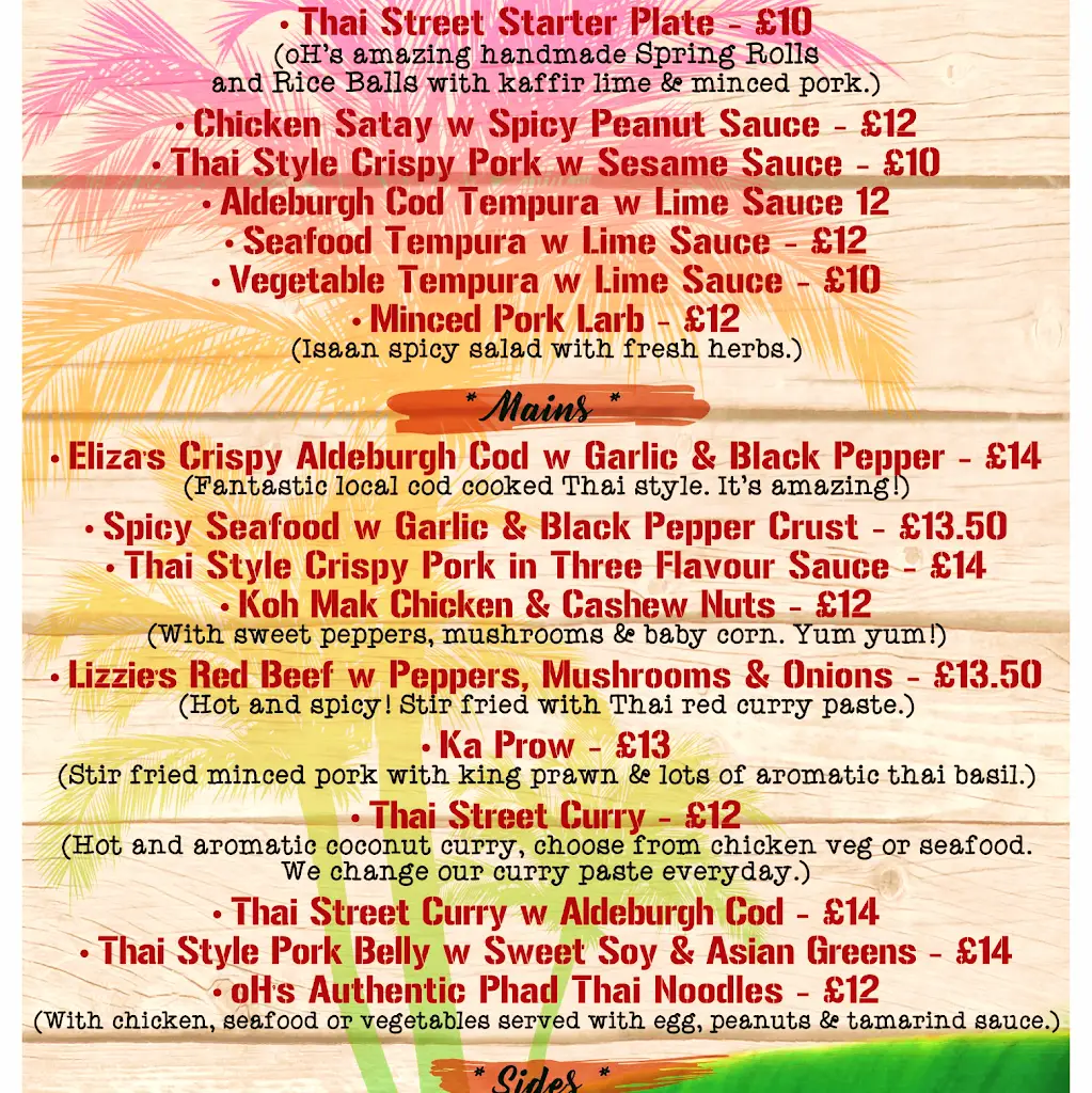 Menu_Elizas at DP's Bar_Aldeburgh_image_2