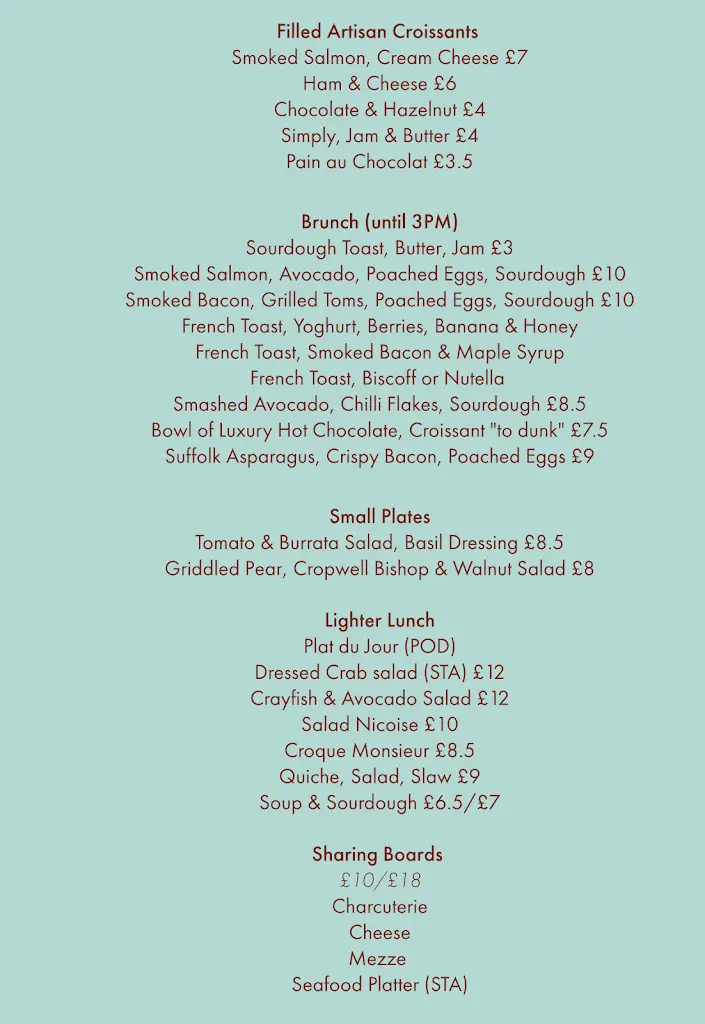 Menu_The Chocolate Teapot_Aldeburgh_image_1