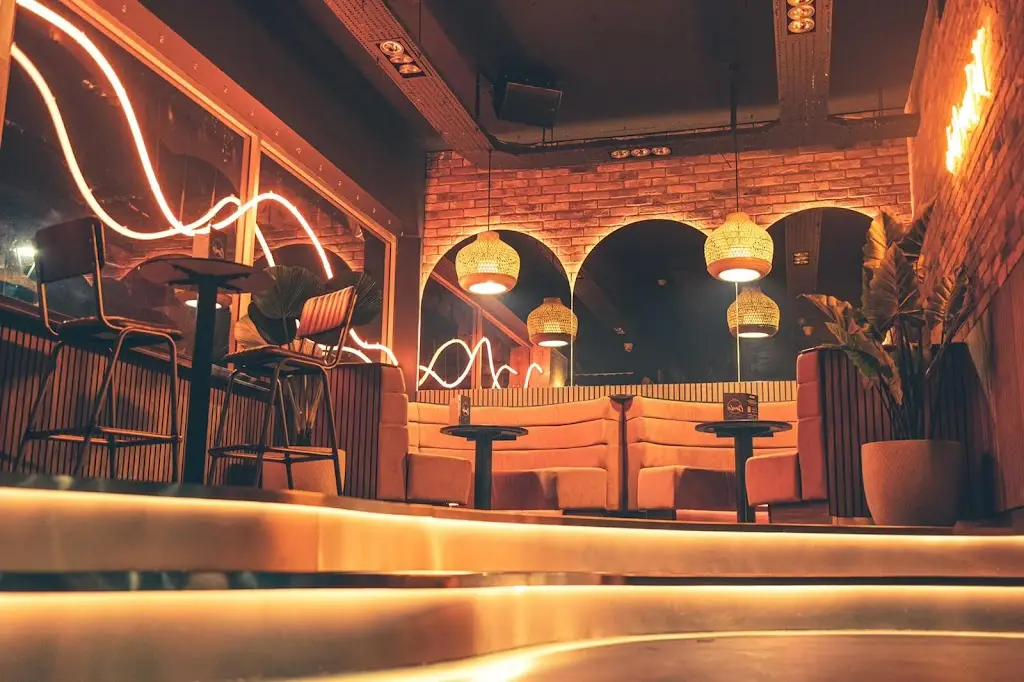 The Bar of Spice & Spirits Bolton – Indian Restaurant, Cocktail Bar & Nightclub restaurant in Borough of Bolton