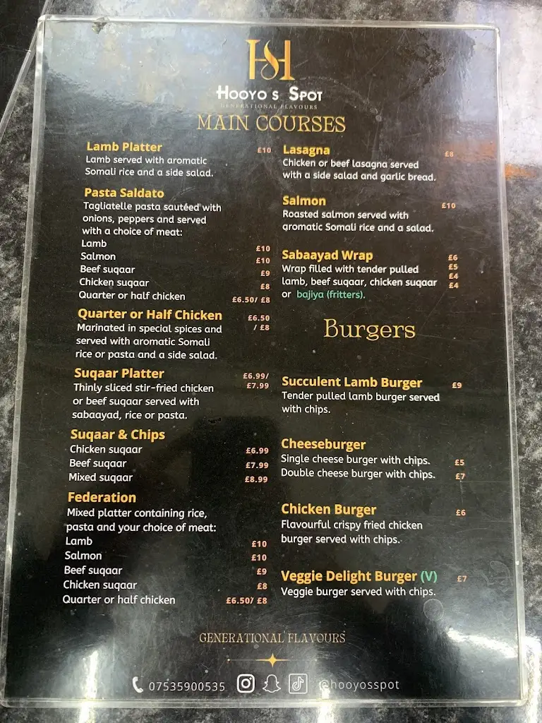 Menu_Hooyo's Spot_Borough of Bolton_image_2